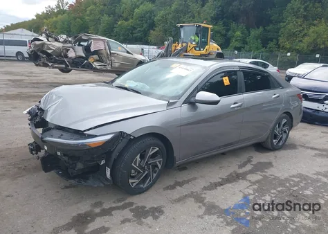 2024 Hyundai Elantra Sel from USA, damaged, VIN KMHLS4DG6RU766628